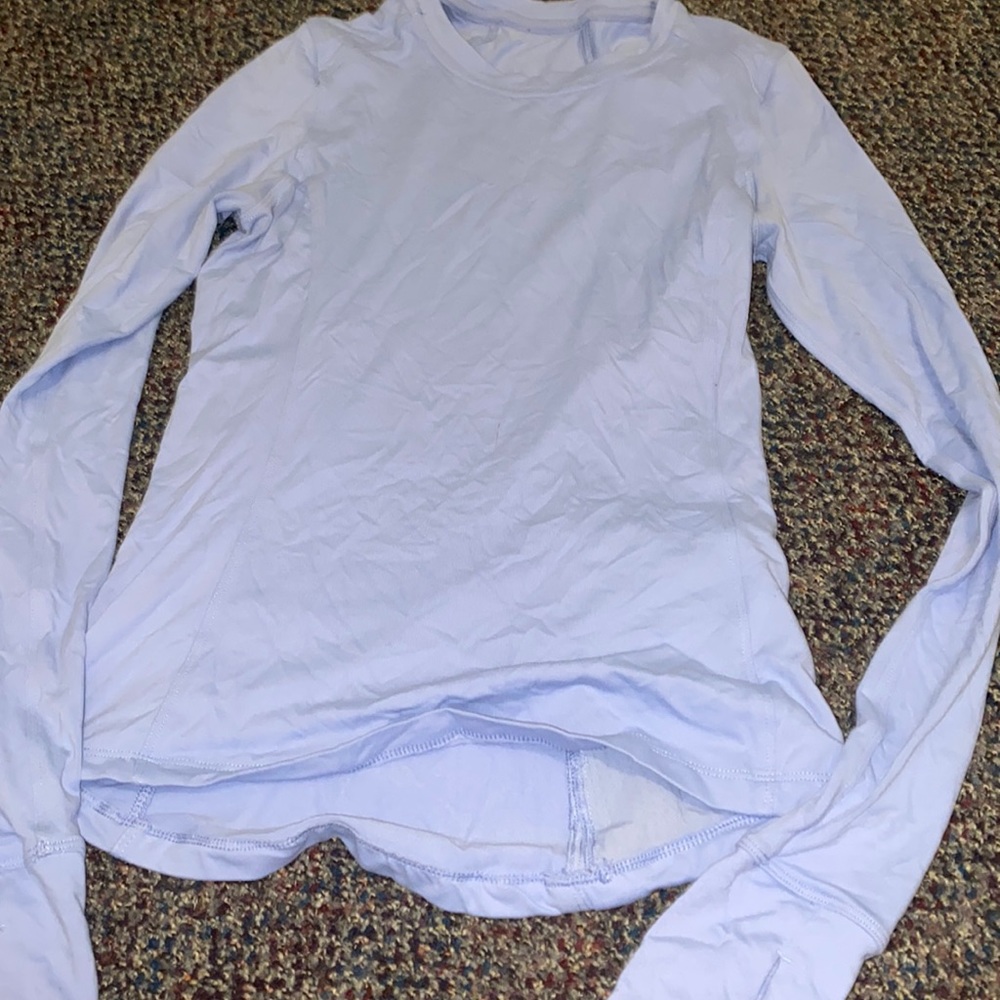 Baby Blue Long Sleeve Long Sleeve Workout